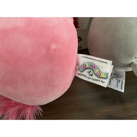 5 Inch Squishmallow (3) Prince-Pug Dog /Mila The Elephant /Eileen The Butterfly - Picture 3 of 6